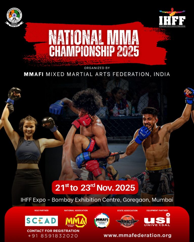 We’re thrilled to share that this year, MMAFI will be a proud part of IHFF – India’s Biggest Fitness Expo